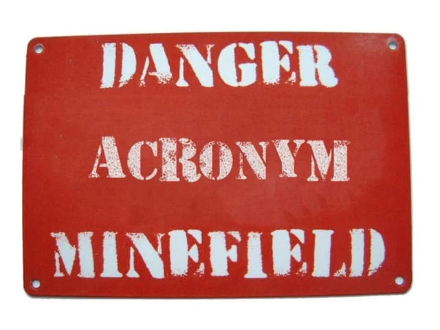 Apogee Acronym Minefield